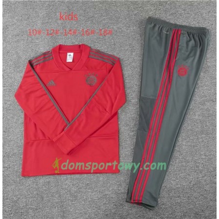 Bayern Monachium Dziecięcy Komplet Bluzy Treningowe Czerwony 2018-2019